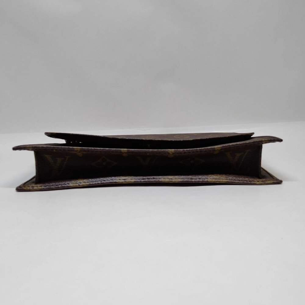 Authentic Louis Vuitton Pochette Rabat Brown Monogram Clutch Bag mn520-022826 - Picture 5 of 16